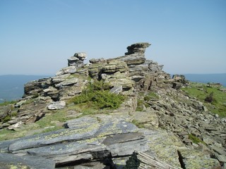 Ancient rocks in the Ural mountains  02