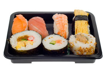 box of sushi