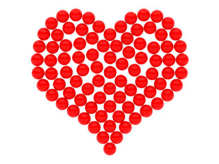 red heart