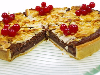 schokoladentorte mit mandeln