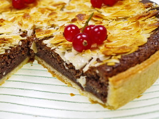 schokoladentorte mit mandeln