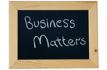 Obraz premium Business Matters