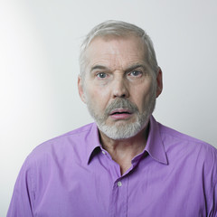 Disappointed mature man.