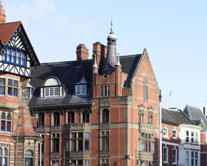 Fototapeta premium buildings in Nottingham UK