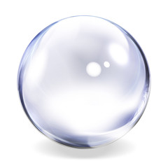 Transparent Glass Sphere - 6018533