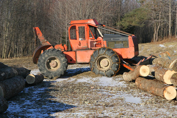 Obraz premium tractor