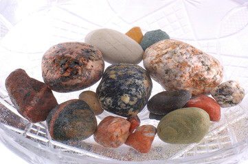 river stones