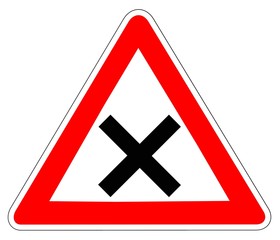 Panneau de Signalisation (Intersection - AB1)