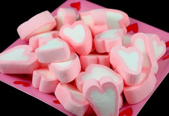 Marshmelon hearts