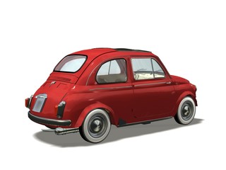 Obraz premium Automobile retro