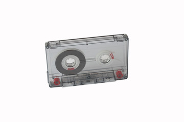 the cassette audio. Photo is isolated