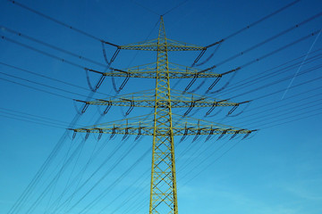 Großer Strom Mast - Energieversorgung