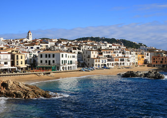 Fototapeta na wymiar Calella de Palafrugell (Costa Brava, Katalonia, Hiszpania)