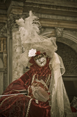 Venice carnival mask