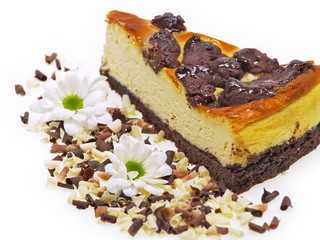 schokoladen käsekuchen