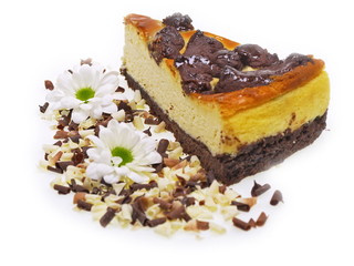 schokoladen käsekuchen