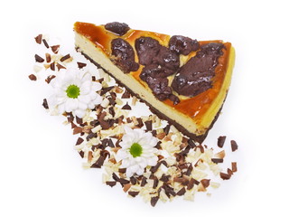 schokoladen käsekuchen