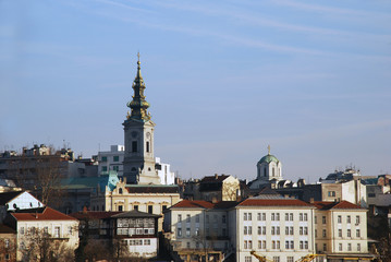 Fototapeta na wymiar Belgrade view