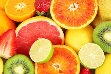Stickers pour porte Fruits fruit