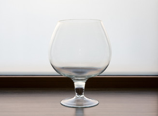 Wine-glass on a table