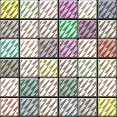 Square ceramic tiles