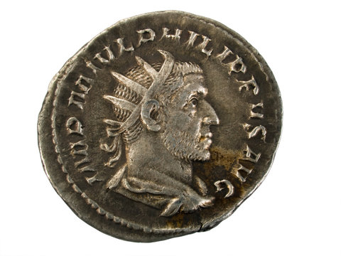 Ancient Roman Silver Coin