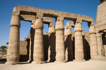 Fototapeta premium A photo of Karnak temple in Luxor, Egypt
