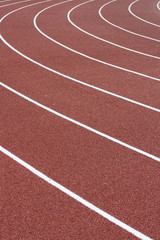 Fototapeta premium a picture of a track and field venue