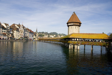 Fototapeta na wymiar Zobacz na Lucerna, Szwajcaria