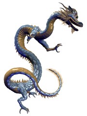 Chinese Blue Dragon