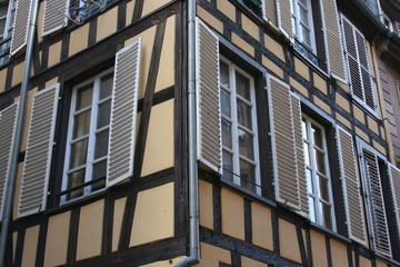 Fototapeta na wymiar Strasbourg - Maison à colombages (Alsace)