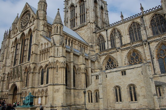 York Minster from the outside 