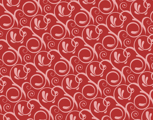 valentine flora pattern