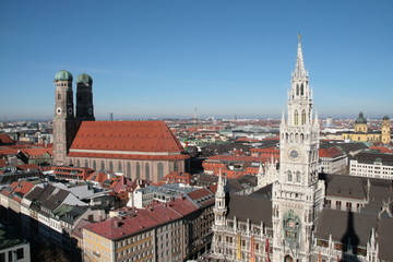 Naklejka na ściany i meble München Cityview