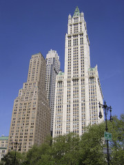 Fototapeta na wymiar Immeuble à Manhattan New-York