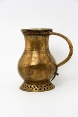 ancient bronze jug