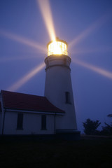lighthouse at night 2