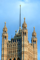 Obraz premium Victoria Tower, British Parliament 