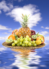Basket of fruit - Cesto de frutas