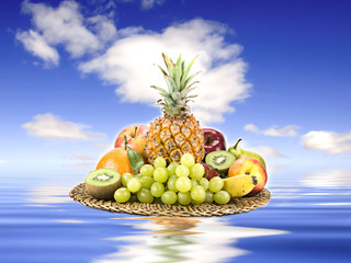 Basket of fruit - Cesto de frutas