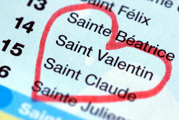 Obraz premium Saint Valentin