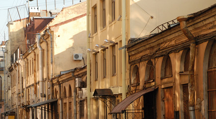 Old buildings of St.-Petersburg
