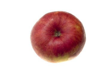object on white food fruit apple