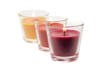 isolated candles