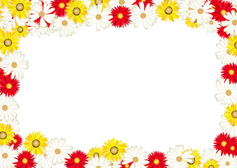 Obraz premium blumenrahmen