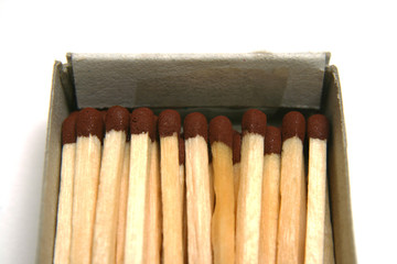 Matches in a box