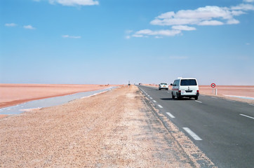 crossing the desert - tunisia - africa