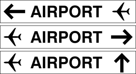 Indicazione per l'Aeroporto