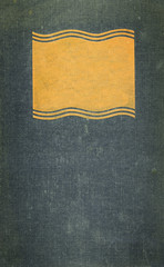 Vintage Art Deco Style Banner Against An Old Paper Texture