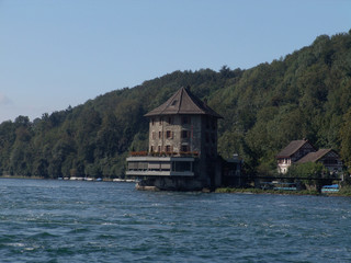 Fototapeta premium schloß wörth am rhein
